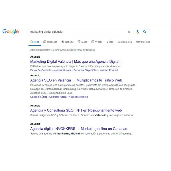 Marketing digital Google Ads